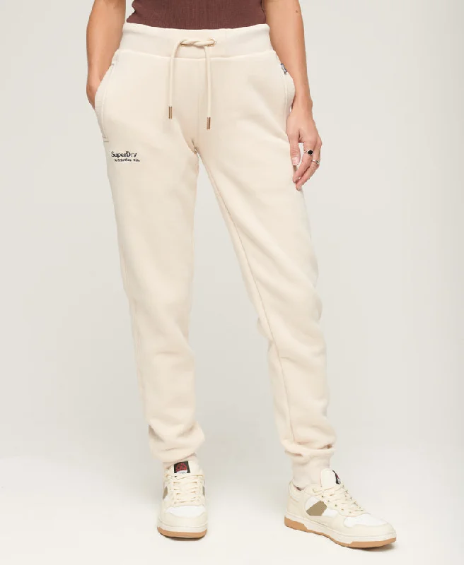 Trend Forward Threads For Her Essential Logo Joggers | Tapioca Cream