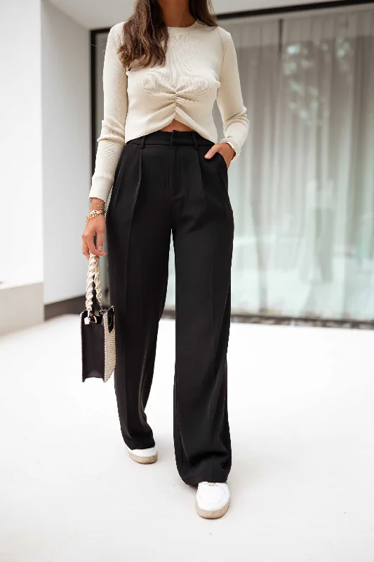 Limited - Edition Drops Black Victor Pants