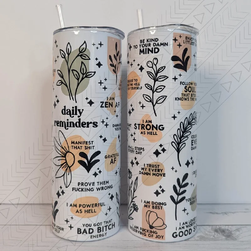Drinkware Sale Event Bad B Daily Reminder Tumbler