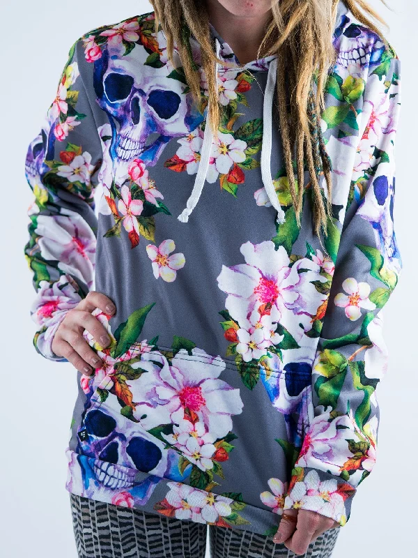 Premium Style Blooming Skull Unisex Hoodie