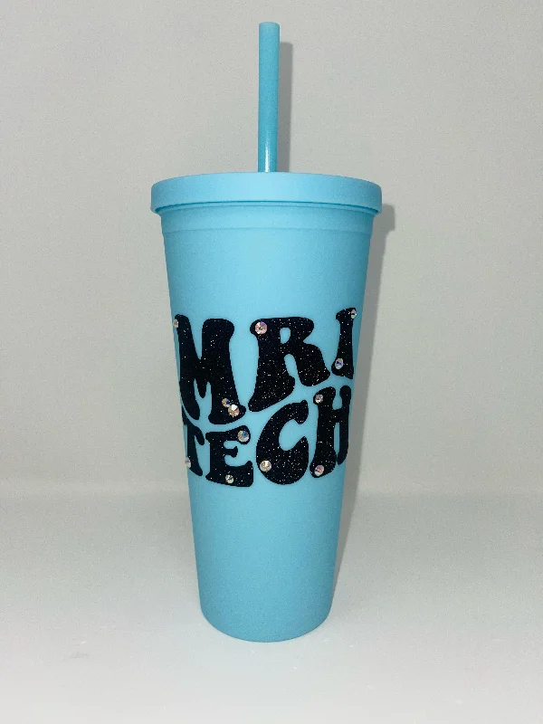 Modern Glass Drinkware MRI Tech Matte Tumbler