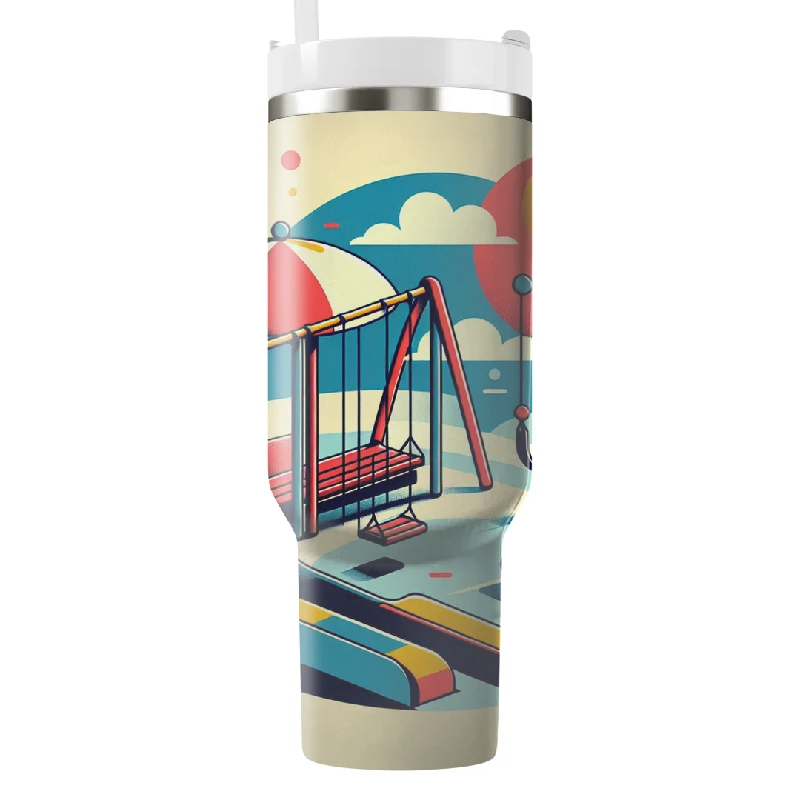 Seize Bargains Retro Playground Tumbler With Handle