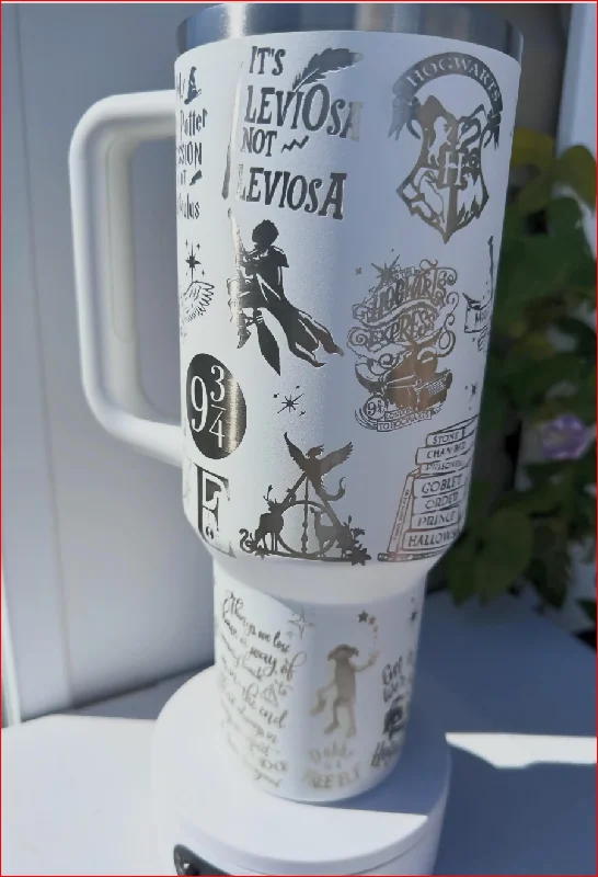 Reusable Drinkware Deals Magical Wizard Tumbler | 40 oz Tumbler |OffBrand