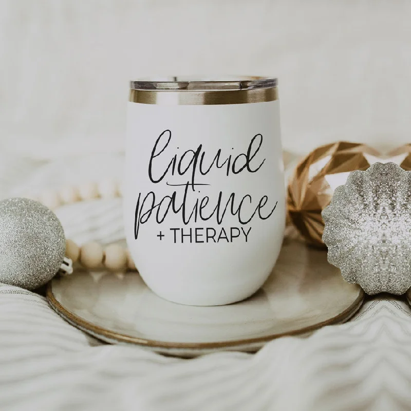 Stainless Steel Cups Liquid Patience 12oz