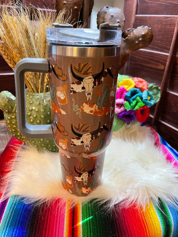 Spring Fashion 40oz stainless steel TUMBLER