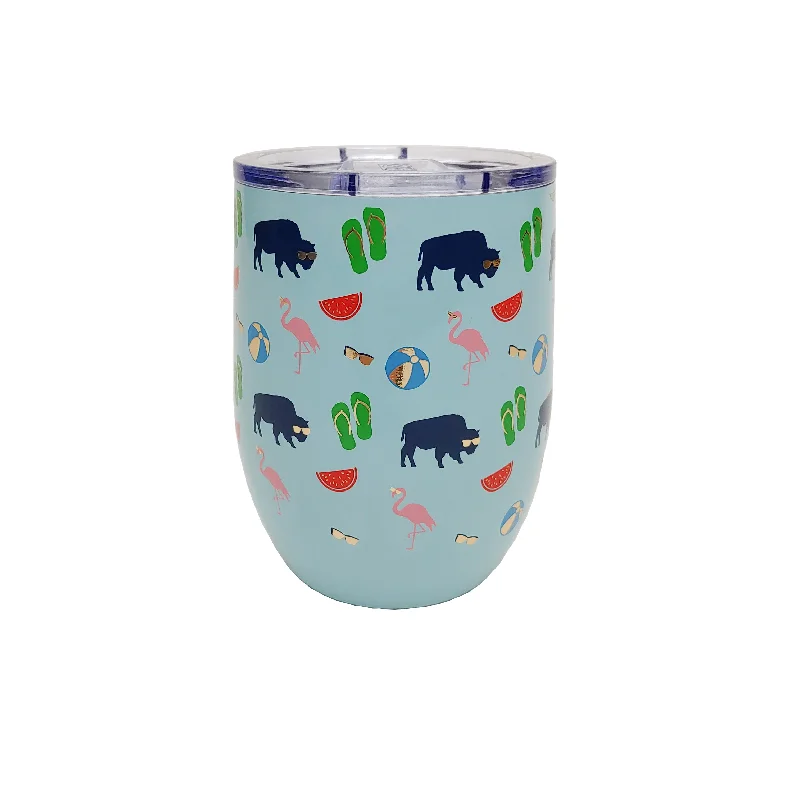 Personalized Cups Discount BFLO Summer Print Tumbler 15 oz.