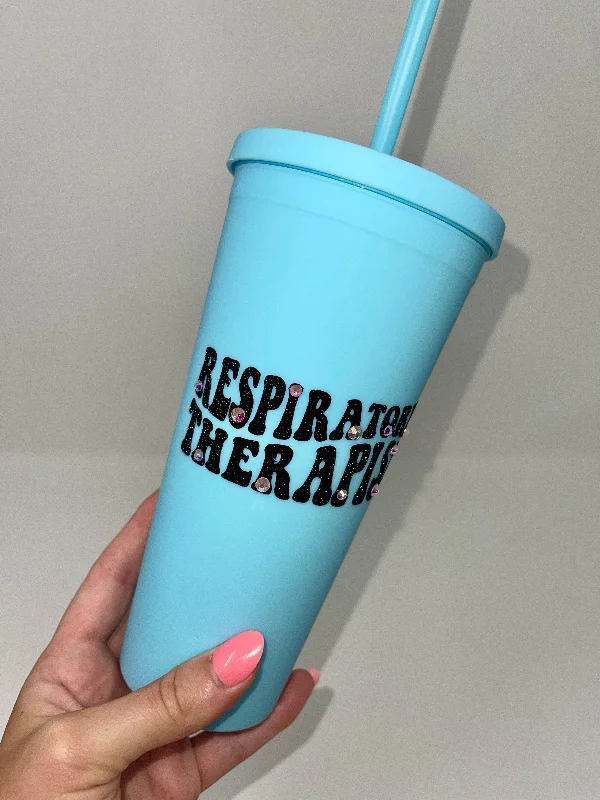 Reusable Drinkware Respiratory Therapist Matte Tumbler