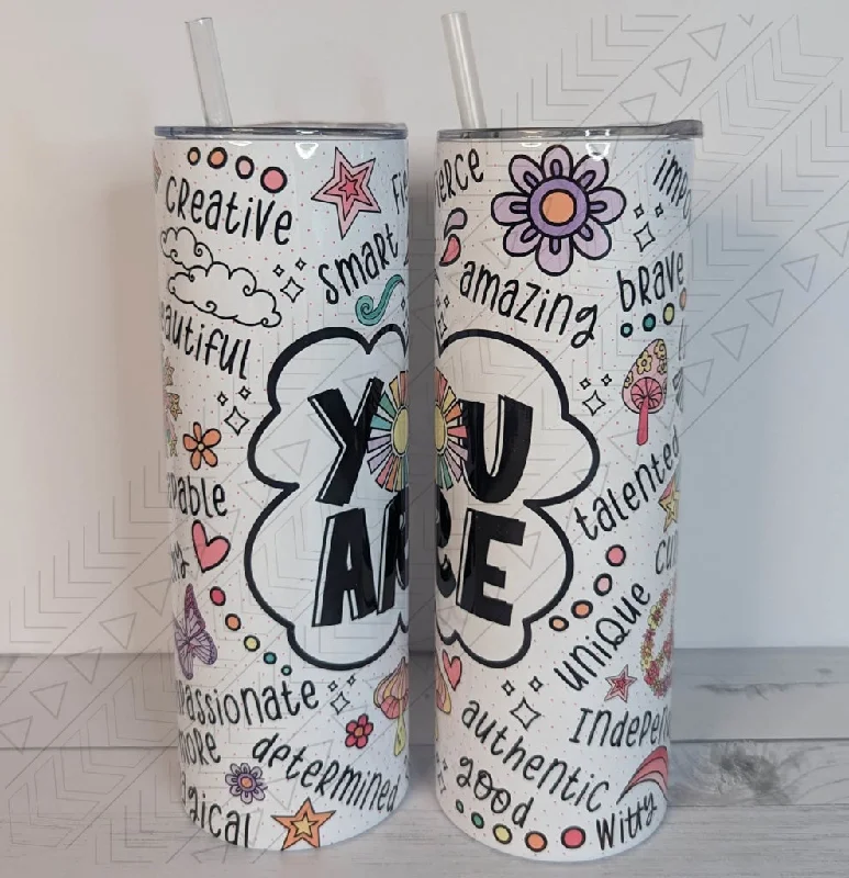 Insulated Drinkware Deals You Are Affirmations Tumbler