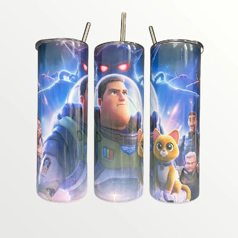 Eco-Friendly Drinkware Buzz Lightyear Movie 20/30oz Insulated Skinny Tumbler