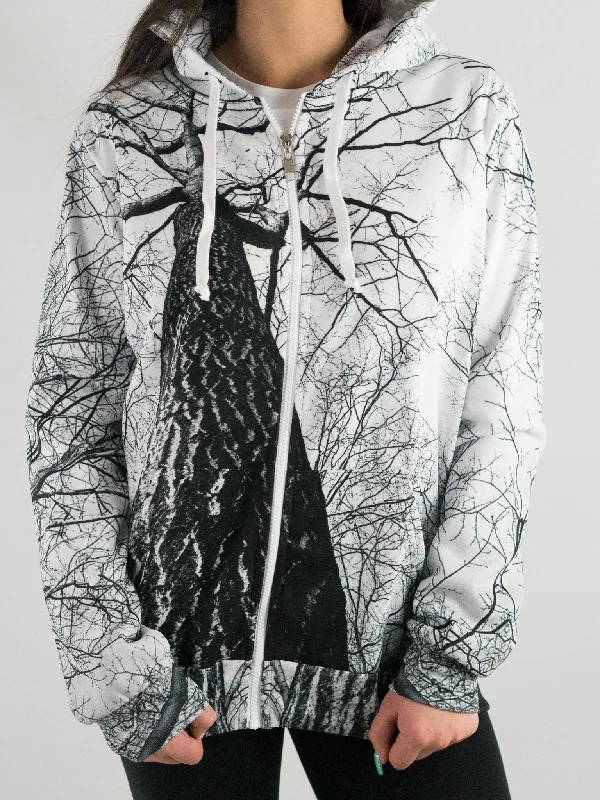 Fashion Forward Higher Trees Unisex Zip Hoodie