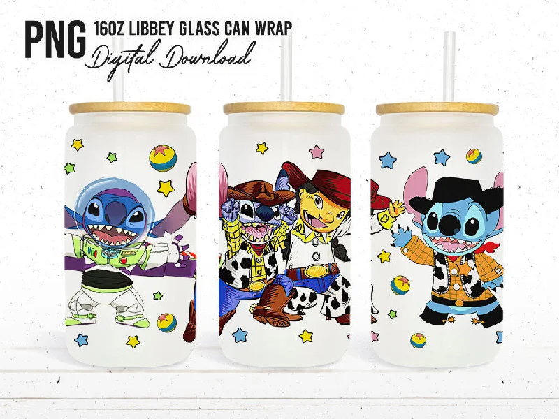 Insulated Drinkware Stitch 16oz Can Glass Wrap, Cartoon Libbey Glass Can Png, To Infinity And Beyond, You've Got A Friend In Me, Cartoon Tumbler Wrap Insulated Drinkware Stitch 16oz Can Glass Wrap, Cartoon Libbey Glass Can Png, To Infinity And Beyond, You've Got A Friend In Me, Cartoon Tumbler Wrap