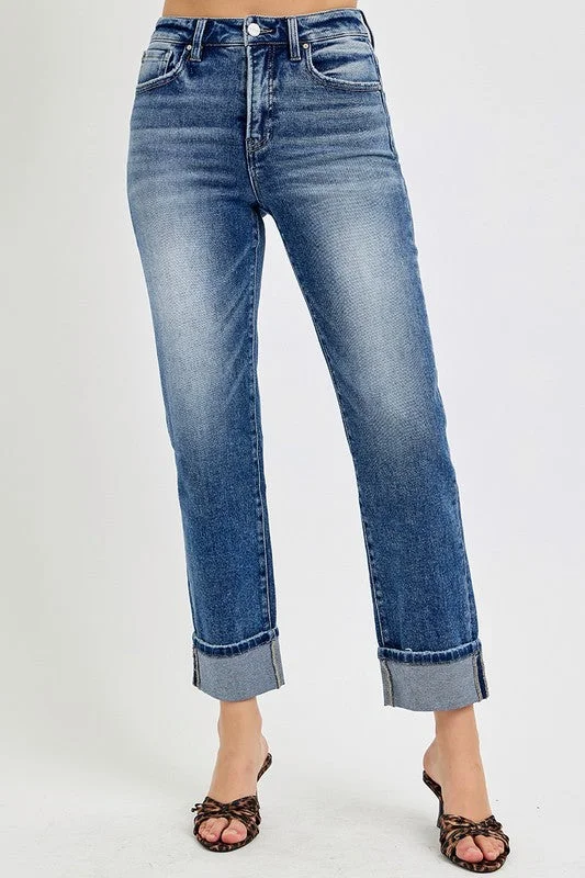 Save On Inspired Styles Risen Tummy Control High Rise Crop Straight Jean