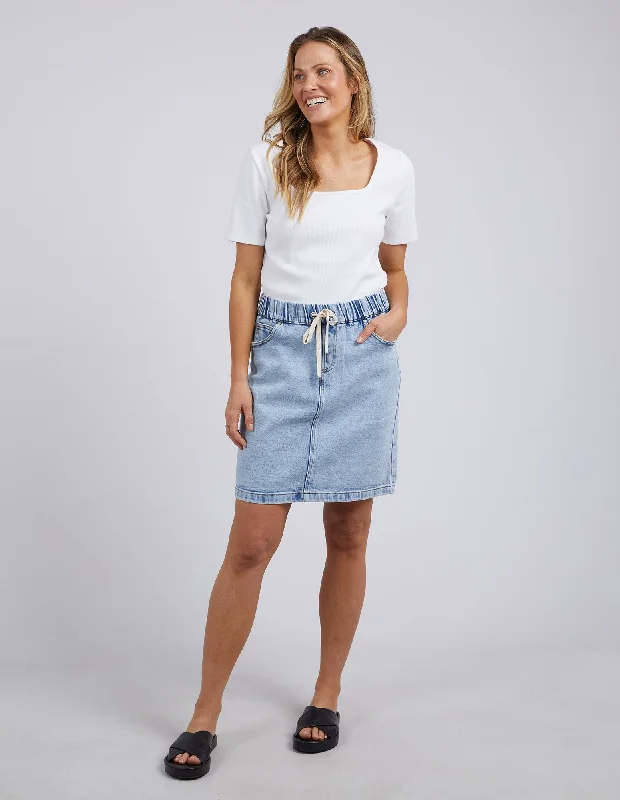 Effortless Grace Foxwood Rio Skirt Light Blue