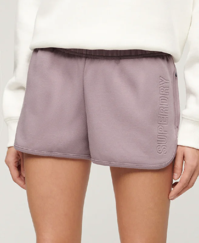 Limited Time Offer Sports Tech Racer Shorts | Quail Purple