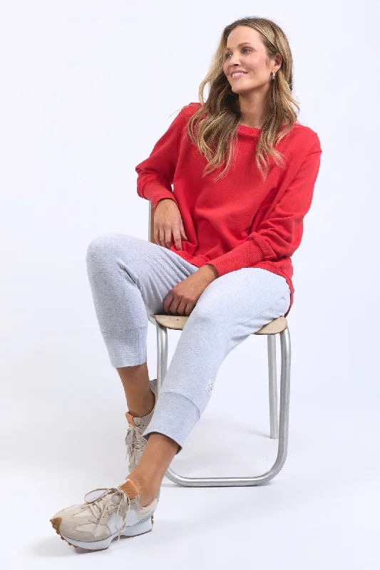 Women's Urban Fashion Elm Divine Crew Poppy