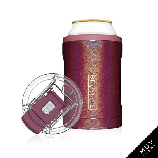 Christmas Drinkware Sale Brumate Hopsulator Duo - Glitter Merlot