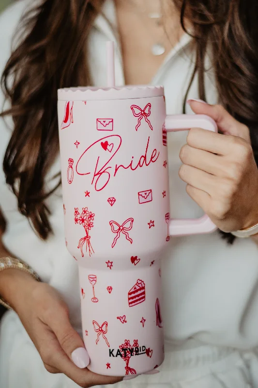 Fashion Forward Bride Red Drawings 38 Oz Tumbler