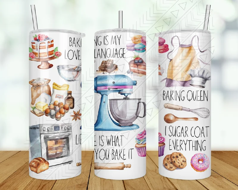 Christmas Drinkware Baking Is My Love Language Tumbler