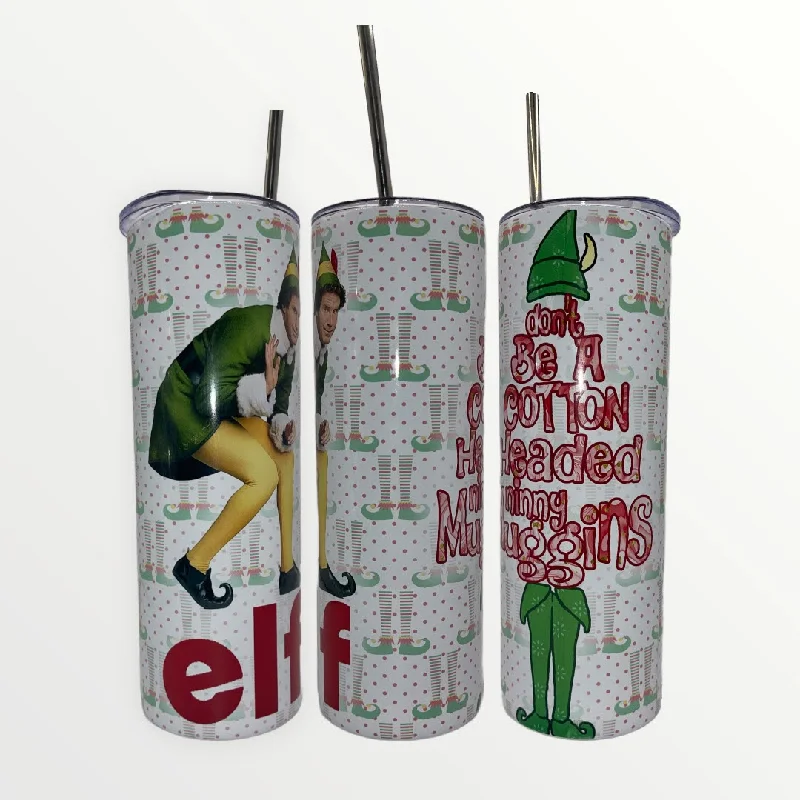 Drinkware Discounts Buddy The Elf 20/30oz Insulated Skinny Tumbler