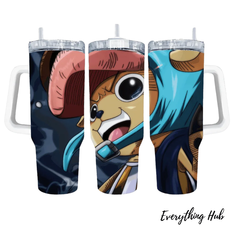 Personalized Drinkware Deals One Piece Tony Chopper  40oz Tumbler