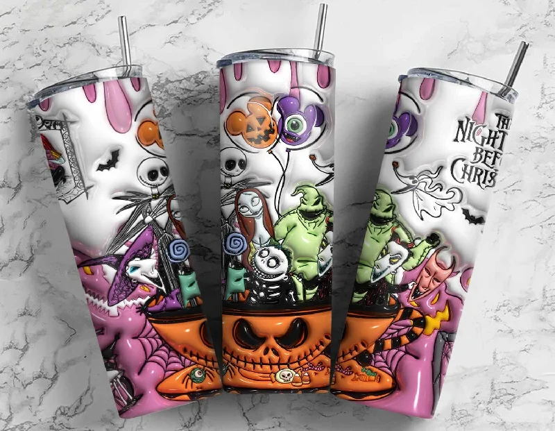 Green Drinkware Offer 3D Inflated Halloween Tumbler Wrap, Cartoon Halloween Tumbler Png, The Nightmare Before Christmas 20oz Skinny Tumbler, 3D Tumbler Wrap Green Drinkware Offer 3D Inflated Halloween Tumbler Wrap, Cartoon Halloween Tumbler Png, The Nightmare Before Christmas 20oz Skinny Tumbler, 3D Tumbler Wrap