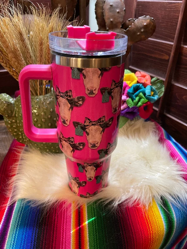 Casual Chic 40oz stainless steel TUMBLER