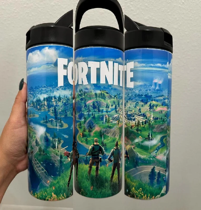 Premium Fashion Fortnite Map 20 oz Tumbler