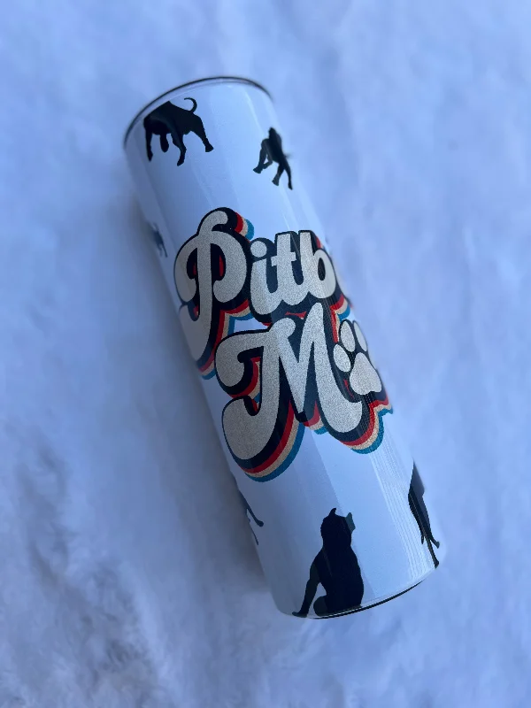 Eco-Conscious Drinkware Pitbull Mom - Tumbler