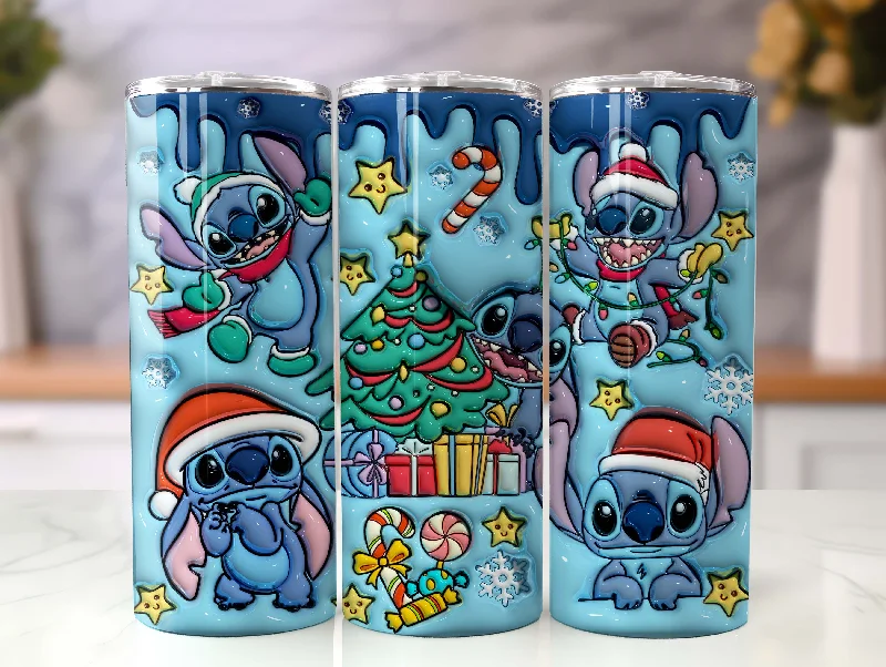 Limited-Time Drinkware Deals Inflated Stitch Christmas Tumbler Wrap Png, 3D Christmas Vibes Tumbler Wrap, 20oz Sublimation, 3D Merry Christmas, 3D Inflated Christmas Limited-Time Drinkware Deals Inflated Stitch Christmas Tumbler Wrap Png, 3D Christmas Vibes Tumbler Wrap, 20oz Sublimation, 3D Merry Christmas, 3D Inflated Christmas