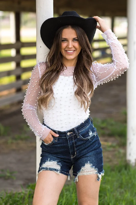 Seasonal Fashion Judy Blue Dark Wash Distressed Shorts