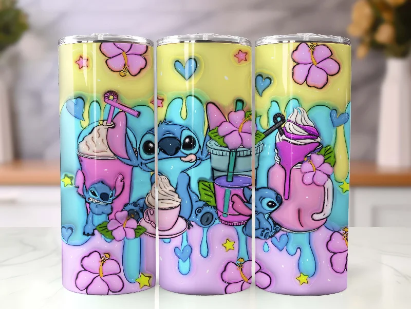 Discount Drinkware Inflated Stitch Tumbler Design Png, 3D Tumbler Wraps 20oz Skinny Sublimation Digital Downloads 3D Puffy Cartoon Design Sublimation Png Discount Drinkware Inflated Stitch Tumbler Design Png, 3D Tumbler Wraps 20oz Skinny Sublimation Digital Downloads 3D Puffy Cartoon Design Sublimation Png