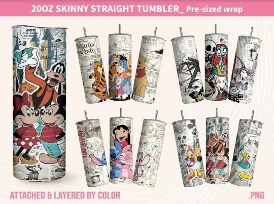 Thoughtful Drinkware Gifts Bundle Retro Cartoon Coffee Tumbler, Magic Tumbler, 20oz Skinny Straight, Tumbler Wrap, Valentine Tumbler Wrap, Full Tumbler Wrap Thoughtful Drinkware Gifts Bundle Retro Cartoon Coffee Tumbler, Magic Tumbler, 20oz Skinny Straight, Tumbler Wrap, Valentine Tumbler Wrap, Full Tumbler Wrap