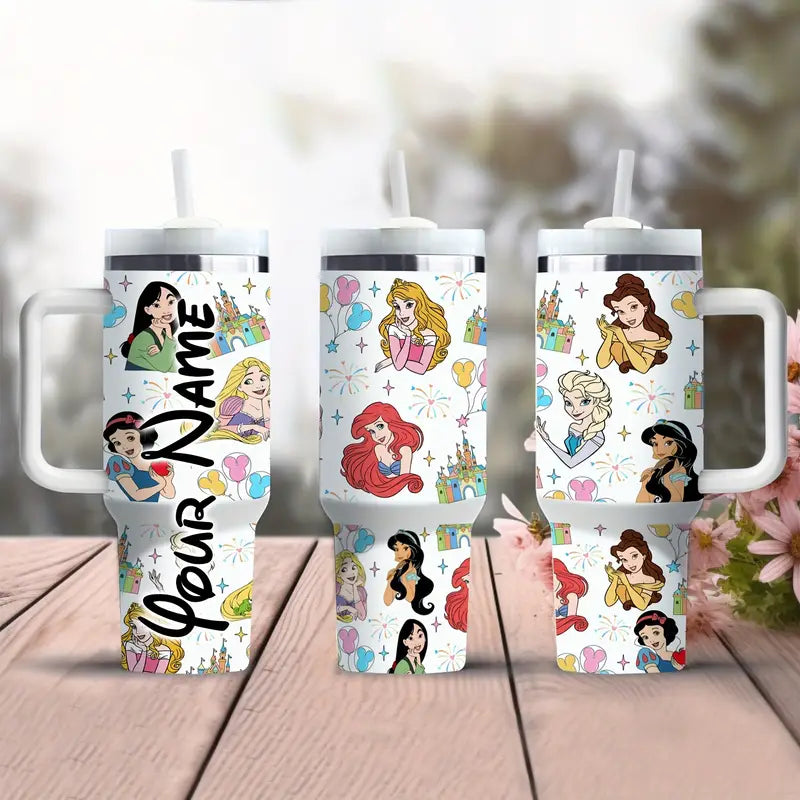 Eco-Friendly Drinkware 40Oz Enchanted Princess Insulated Tumbler