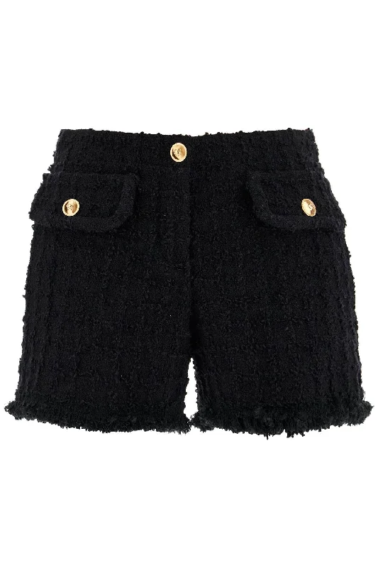 Casual Fashion Versace Women's "Heritage Tweed Mini Shorts