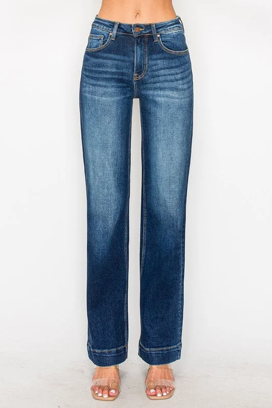 You'Ll Love Us Because Risen High Rise Straight Jeans
