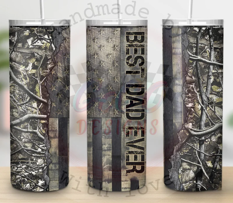 Massive Selection Sale Dad American flag tumbler 20oz