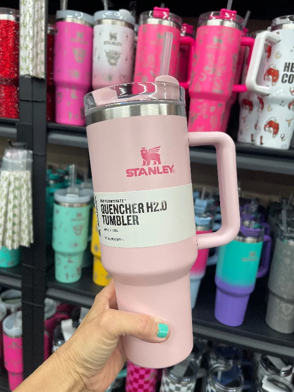 On-The-Go Drinkware 40oz Stainless TUMBLER w/straw