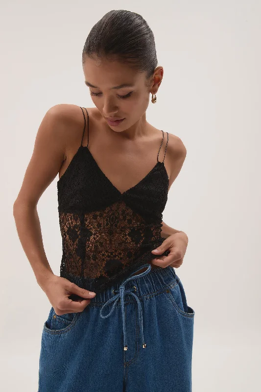 Chic Style Pera Double Strap Cami