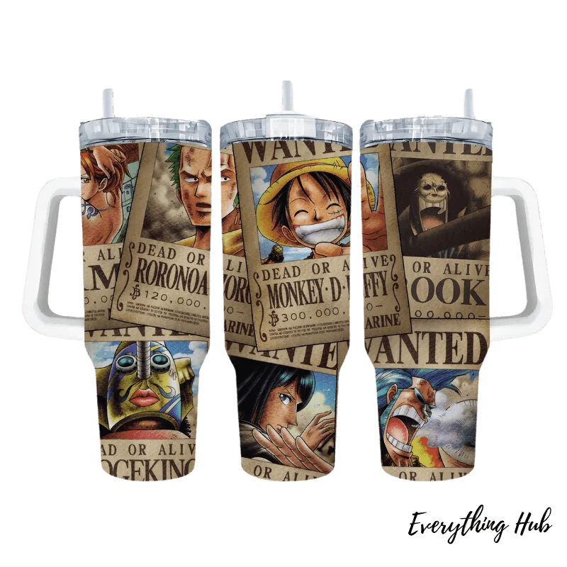 Insulated Drinkware Sale Straw Hut Pirate One Piece 40oz Tumbler
