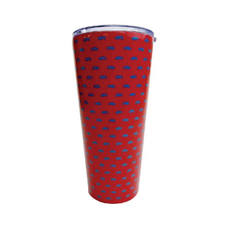 Holiday Drinkware Gifts BFLO Brick Red Tumbler 24 oz.