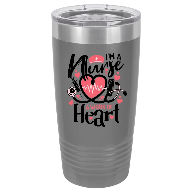 Travel Cups Promotion Work Of Heart 20 oz Tumbler