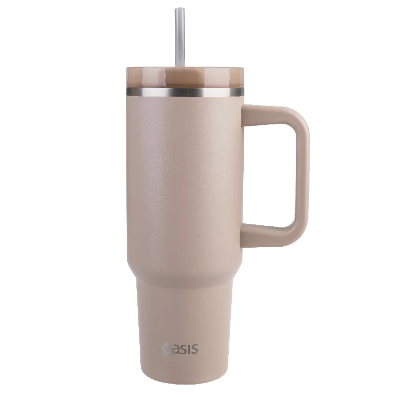 Decorative Glassware Oasis Insulated Commuter Tumbler 1.2L - Latte