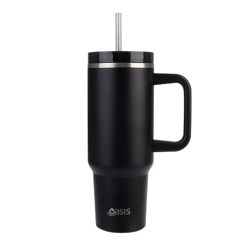 Stainless Steel Cups Oasis Insulated Commuter Tumbler 1.2L - Black