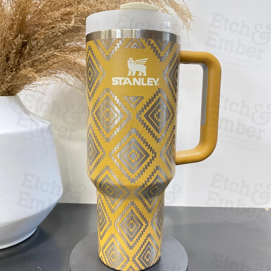 Stupidly Low Prices Aztec Custom Stanley Adventure Quencher 40 oz tumbler