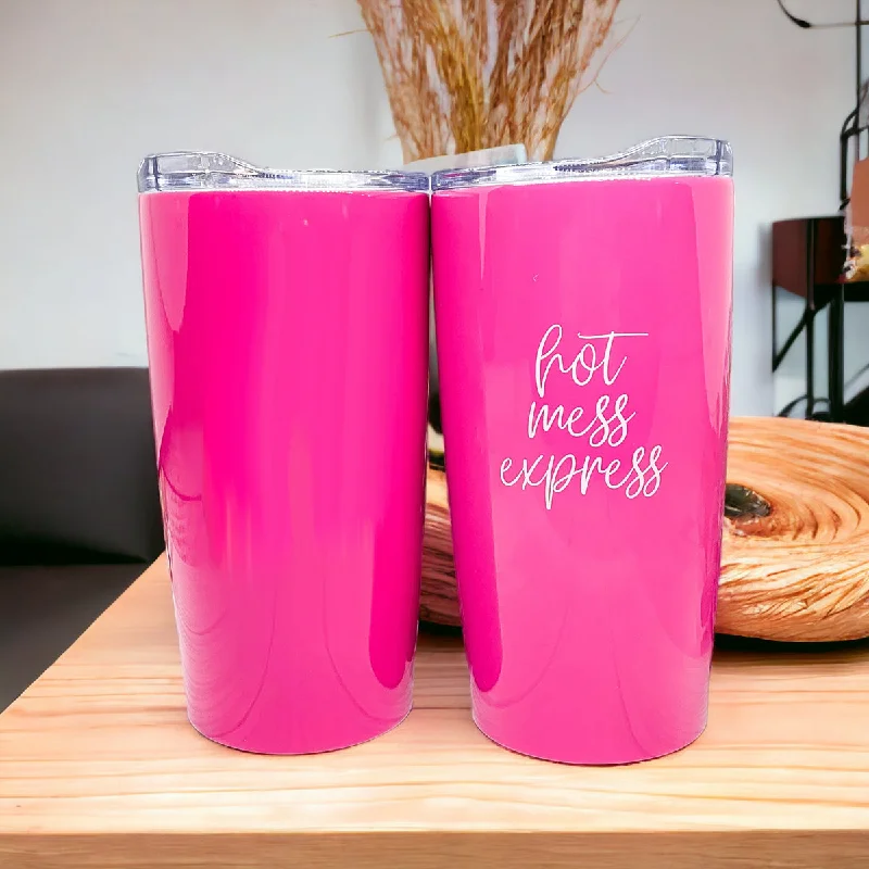 Discount Tumblers Hot Mess Pink