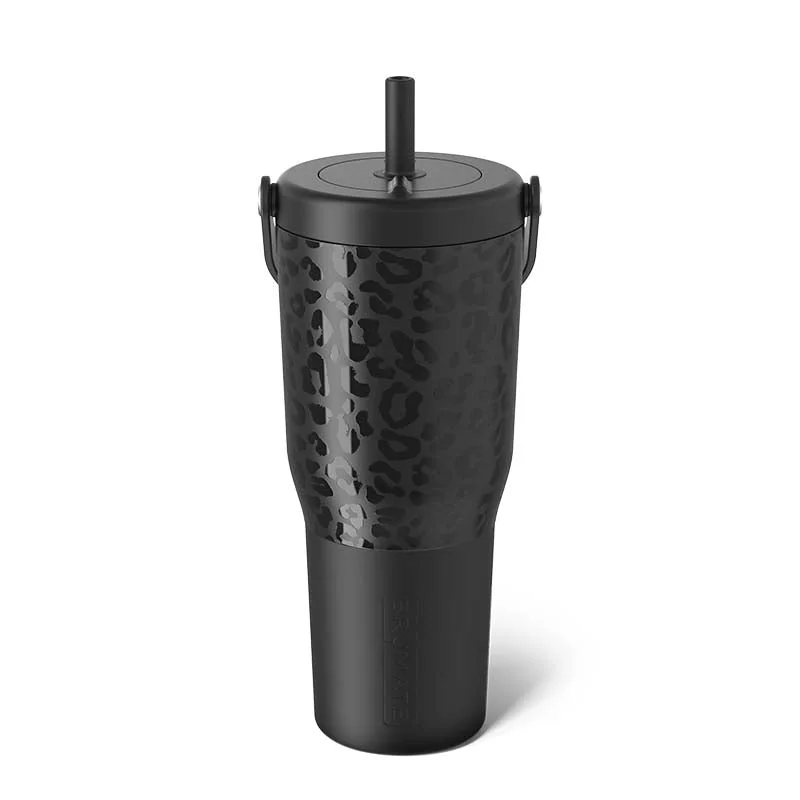 Promotional Drinkware 35oz Resa Tumbler in Onyx Leopard