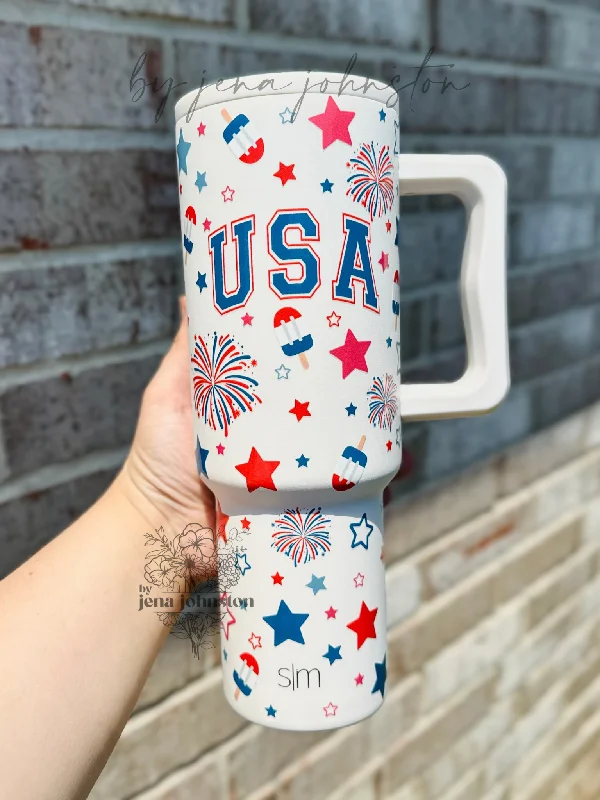 Hot Picks 4th of July UVDTF Tumbler