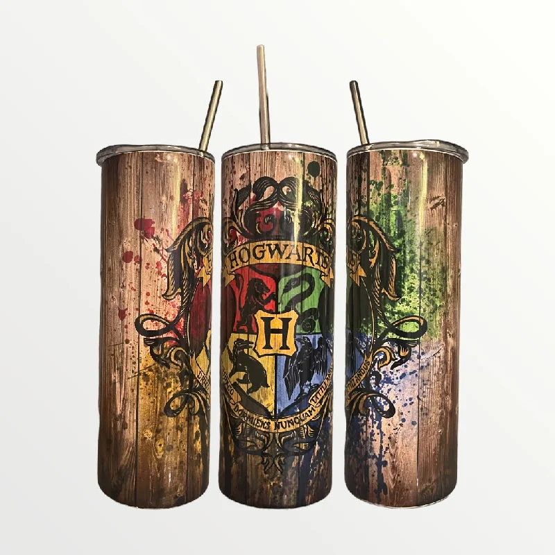Green Drinkware Sale Hogwarts Harry Potter 20/30oz Insulated Skinny Tumbler