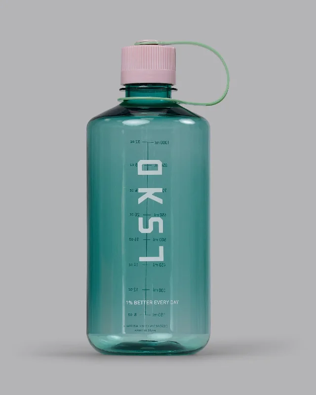 New Year Drinkware Offer Refresh 1L Bottle - Lime-Festival Bloom