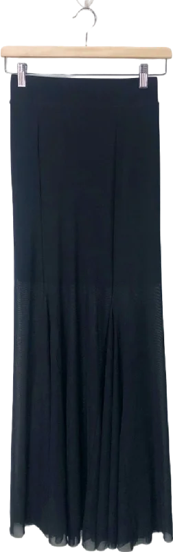 Chic Wardrobe Essentials River Island Black Smart Skirt Size UK 6